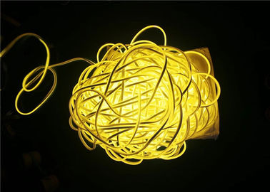 Yellow LED Flex Neon Light For Advertisement And Modeling Lighting 40000H Lifetime